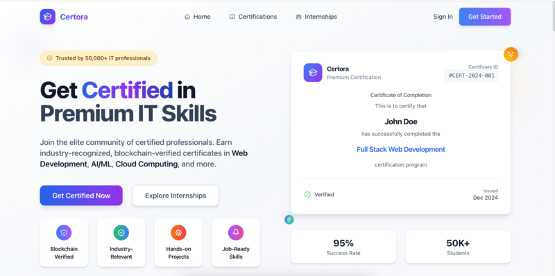 Certification Management Platform